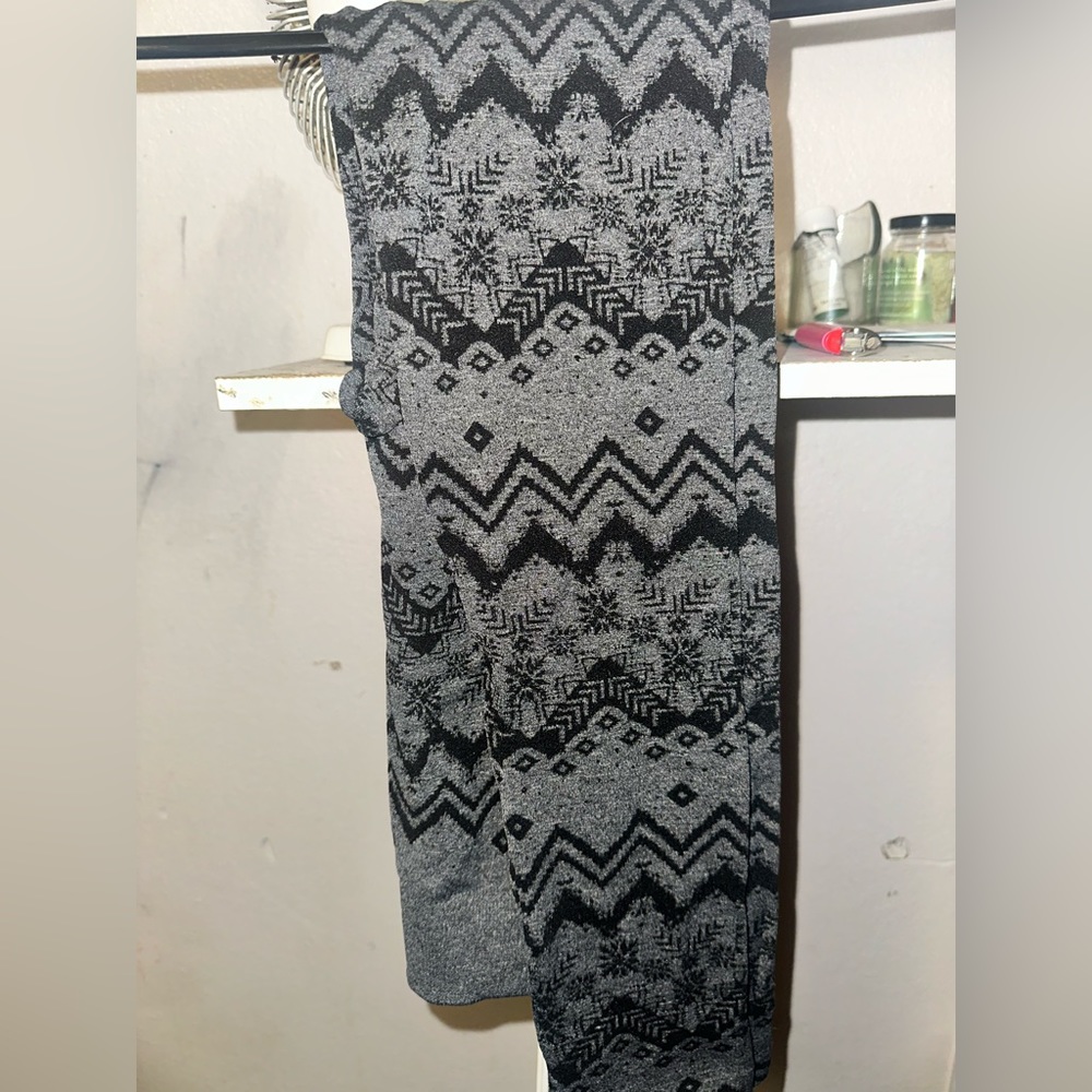 Winter pattern tights